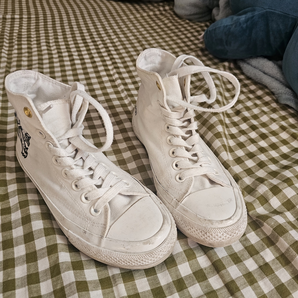 Darc Sport White High-Top Sneakers